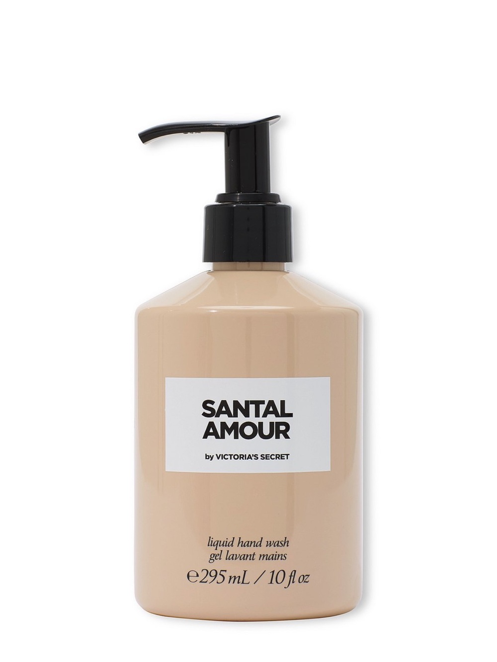 Victoria's Secret Santal Amour Hand — Nude Beige with Black Pump